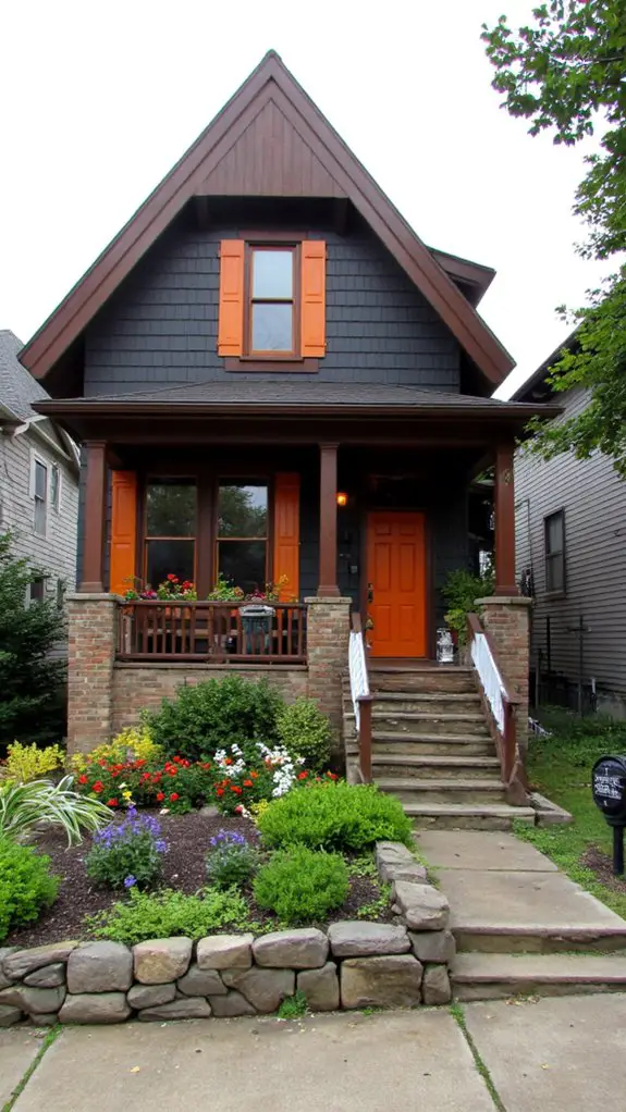 bold inviting color contrast