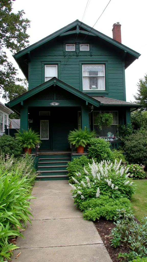 bold jungle green charm