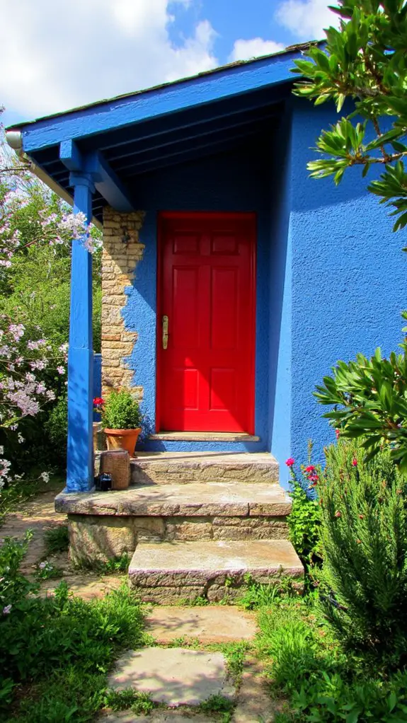bold red door appeal