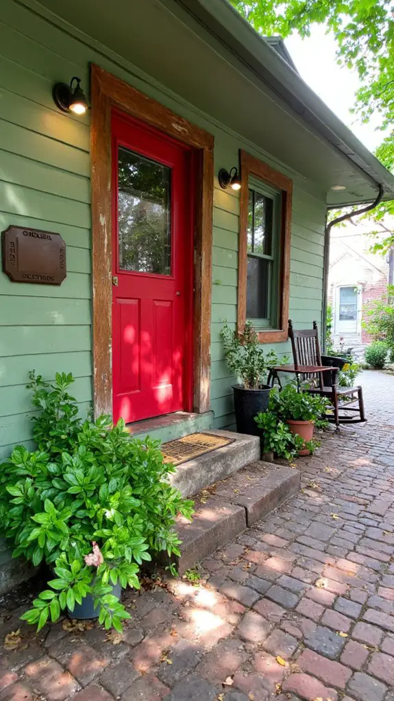 bold red door statement