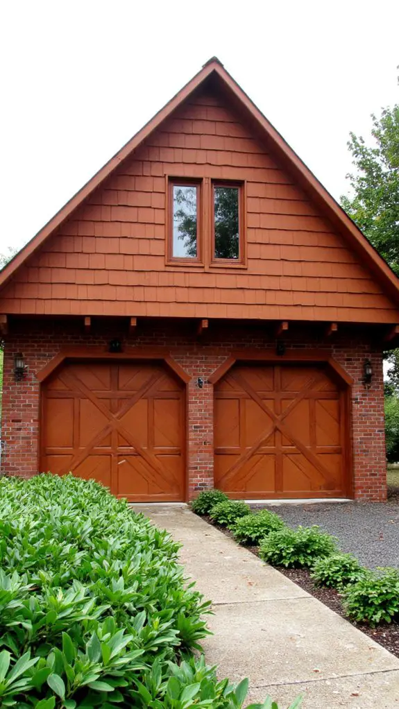 bold rust brown elegance