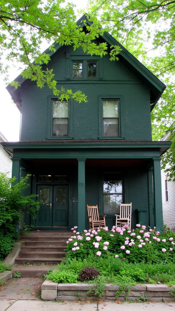 bold sophisticated nature inspired exterior