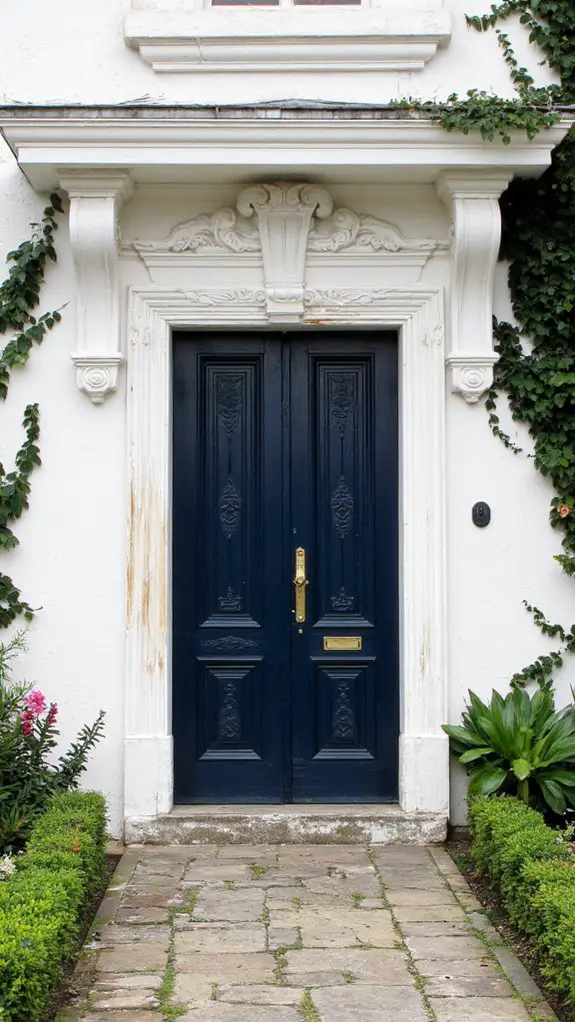 bold statement door design