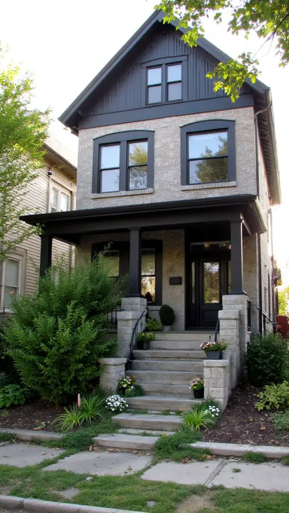 bold stone gray exterior