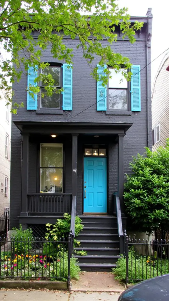 bold urban color combination