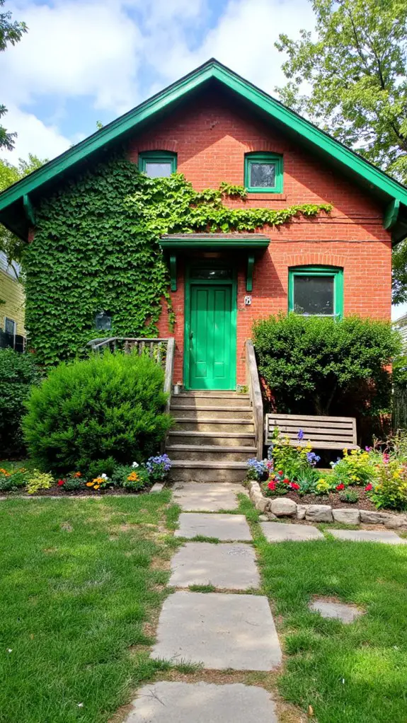 bold vibrant color contrast