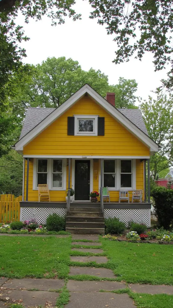 bold warm unique exterior