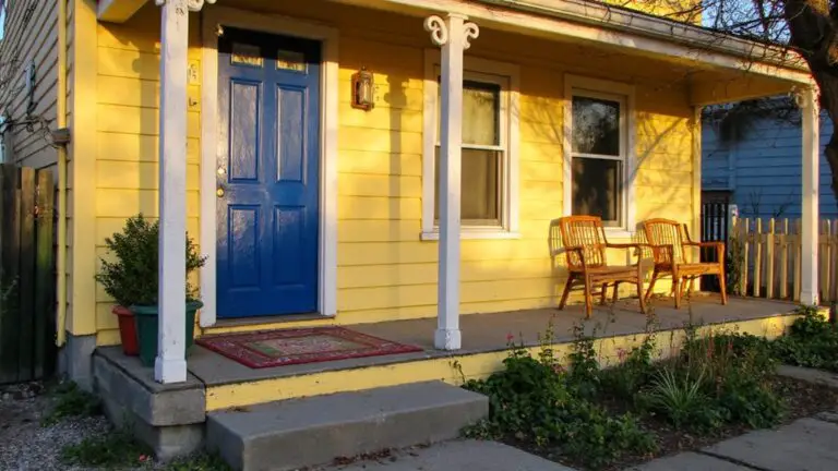 19 Yellow House Exterior Door Color Ideas That Make a Statement bold yellow door inspirations