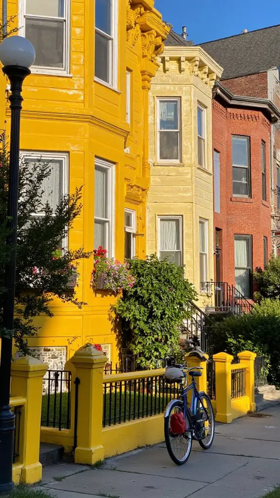 bold yellow urban aesthetics