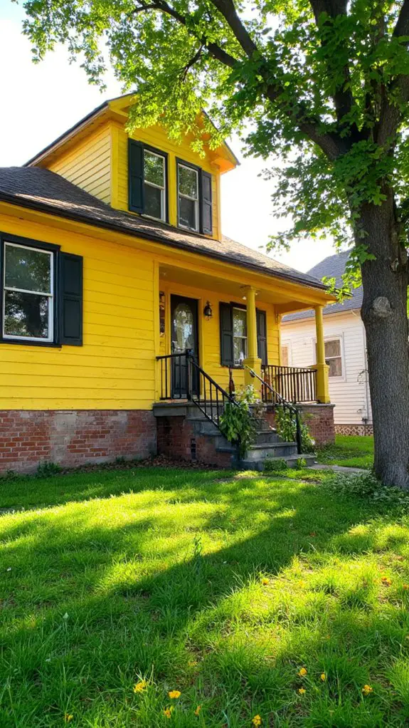 bold yellow with black