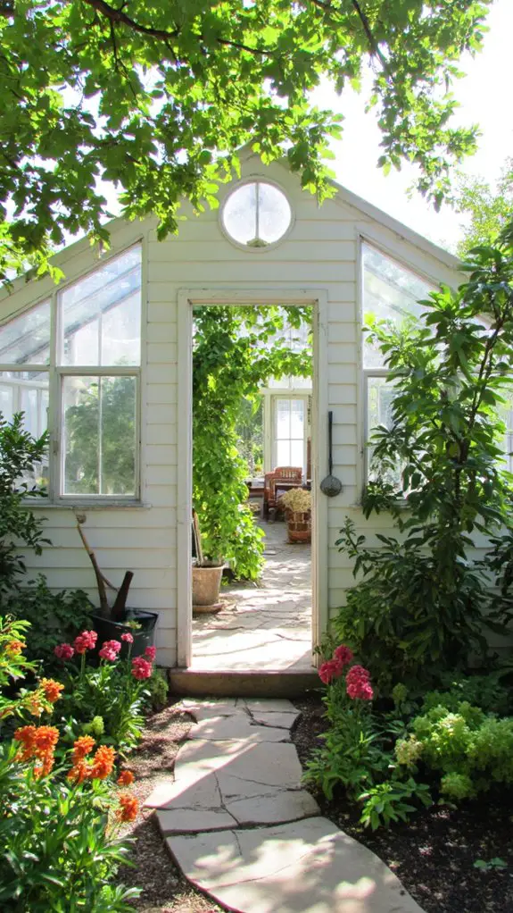 bright airy plant sanctuary