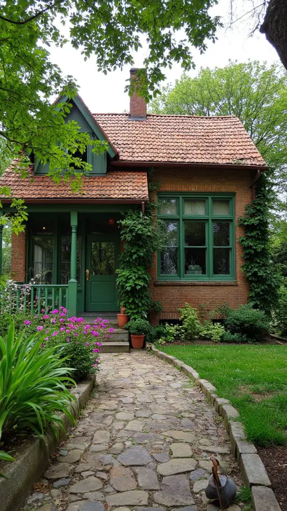 bright airy terracotta charm