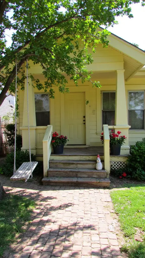 bright and inviting exterior