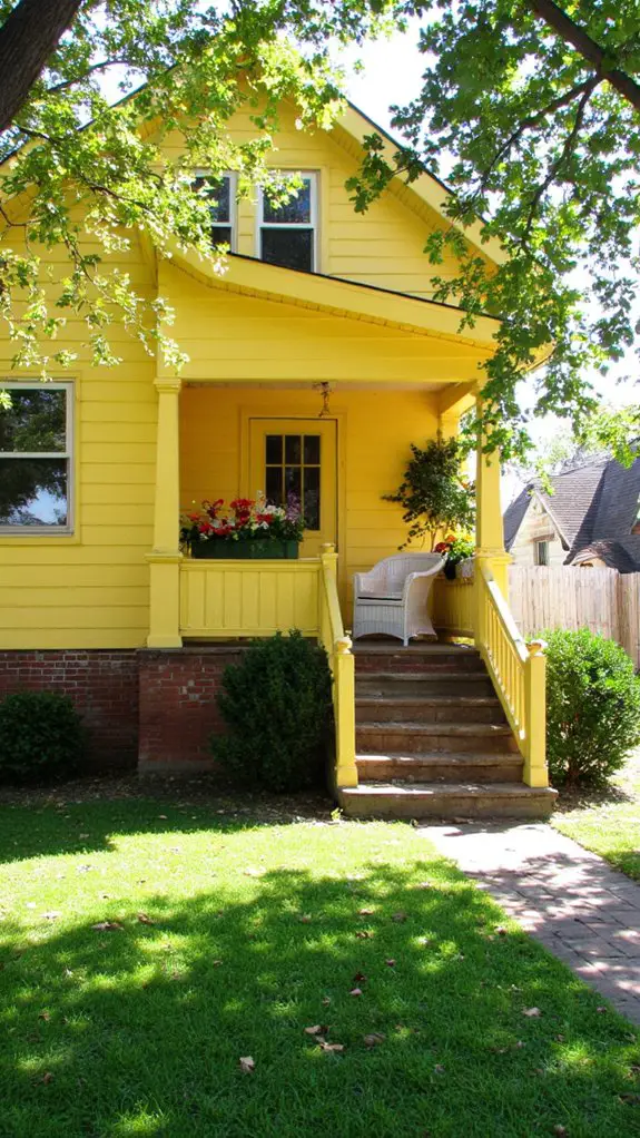 bright cheerful bold statement