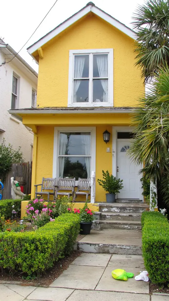 bright cheerful coastal retreat