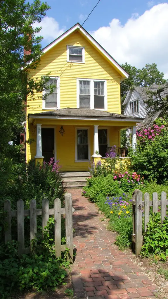bright cheerful colonial retreat
