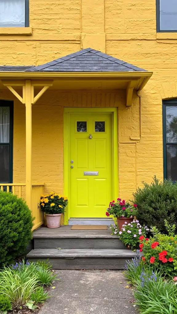 bright cheerful color combination