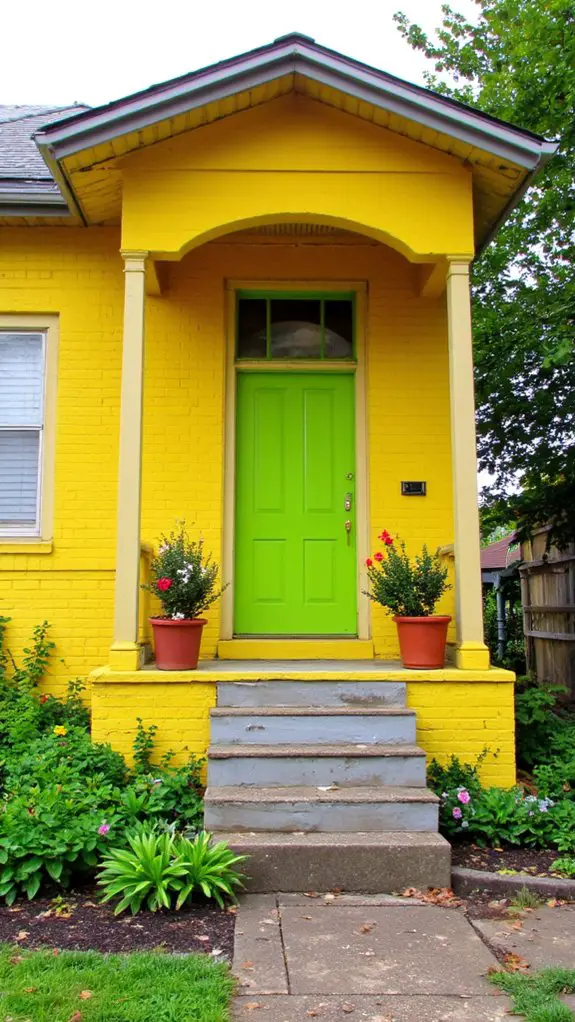 bright cheerful color combination