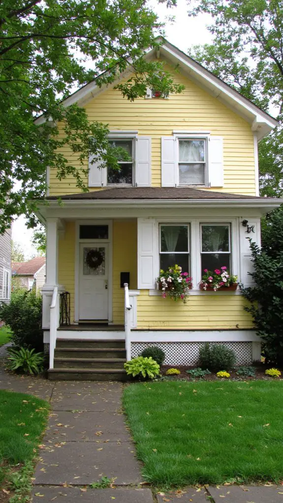 bright cheerful curb appeal