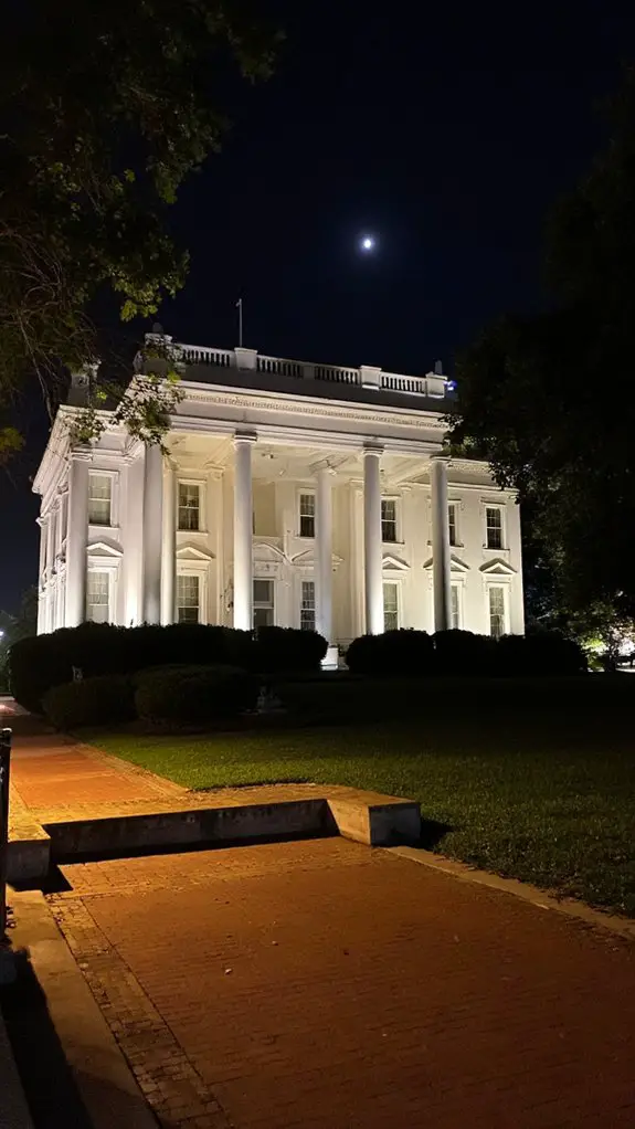 bright focused exterior illumination