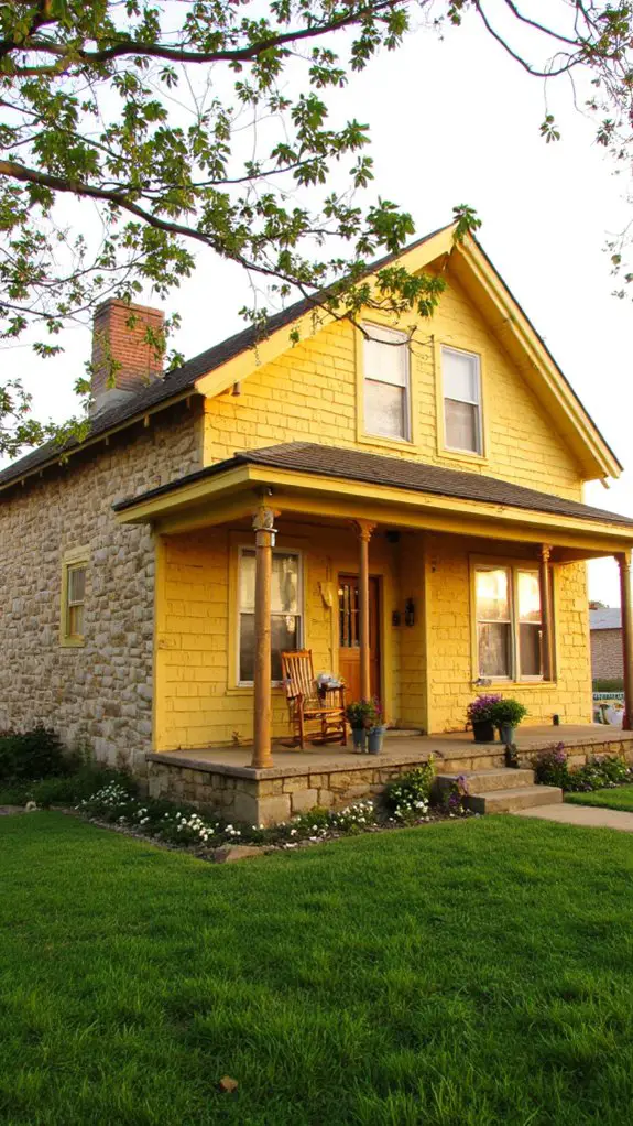 bright inviting farmhouse design