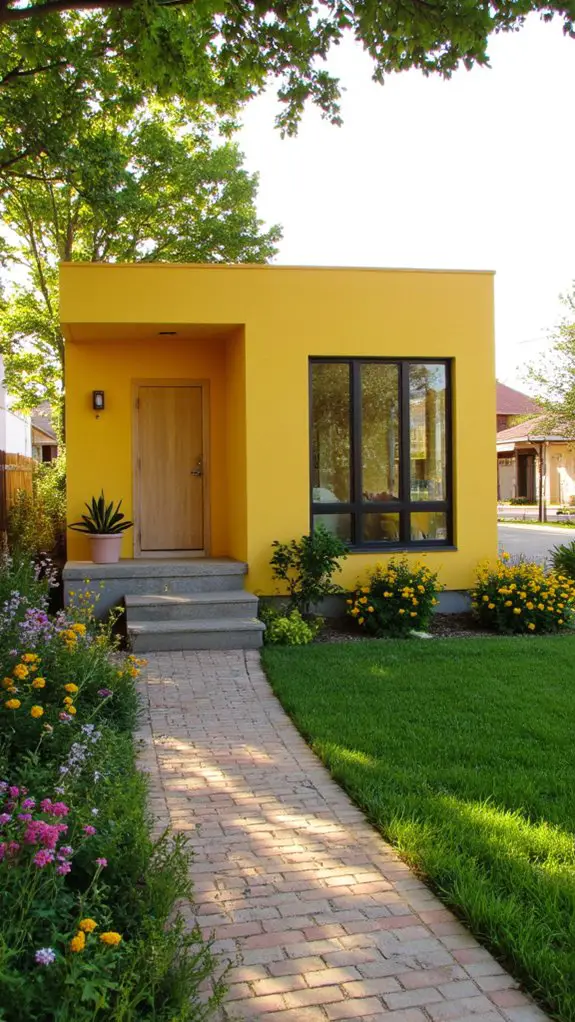 bright tranquil modern retreat