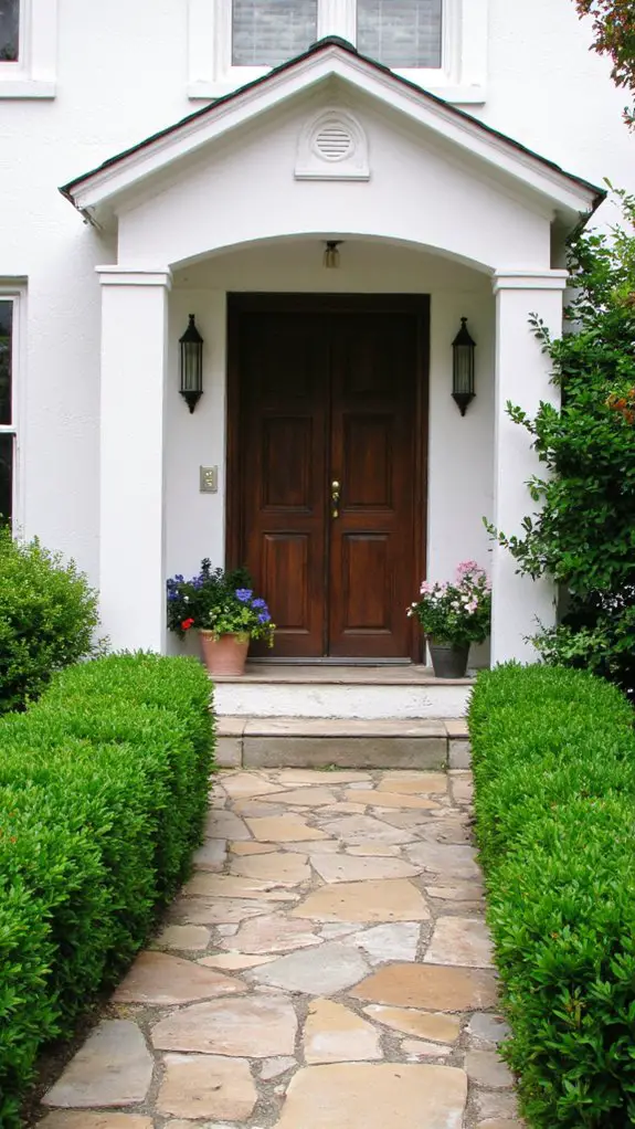 bright white deep walnut