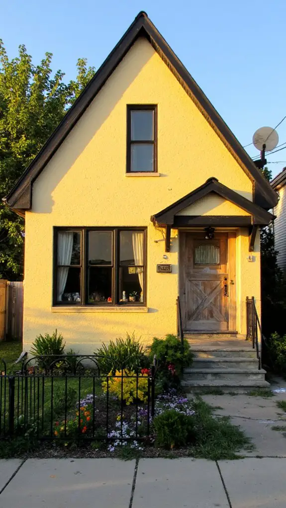 bright yellow black frames