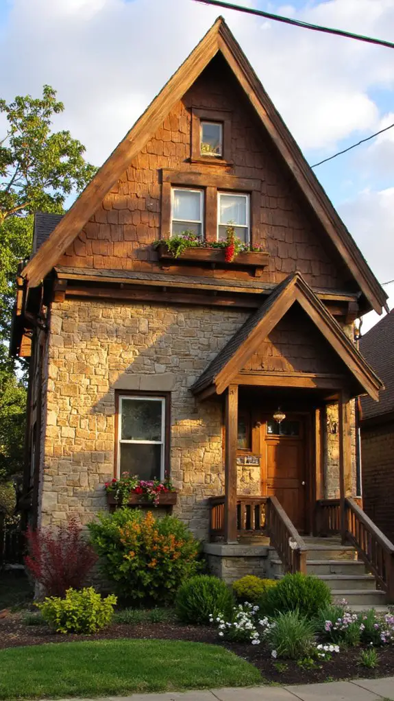 brown and stone blend