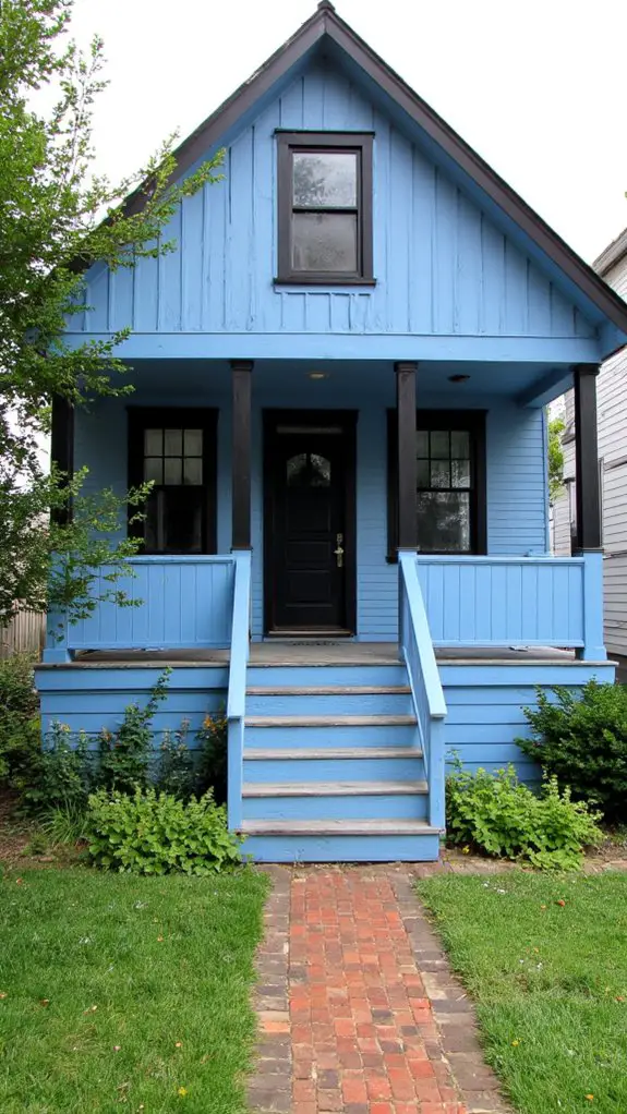 calm ocean inspired home exterior