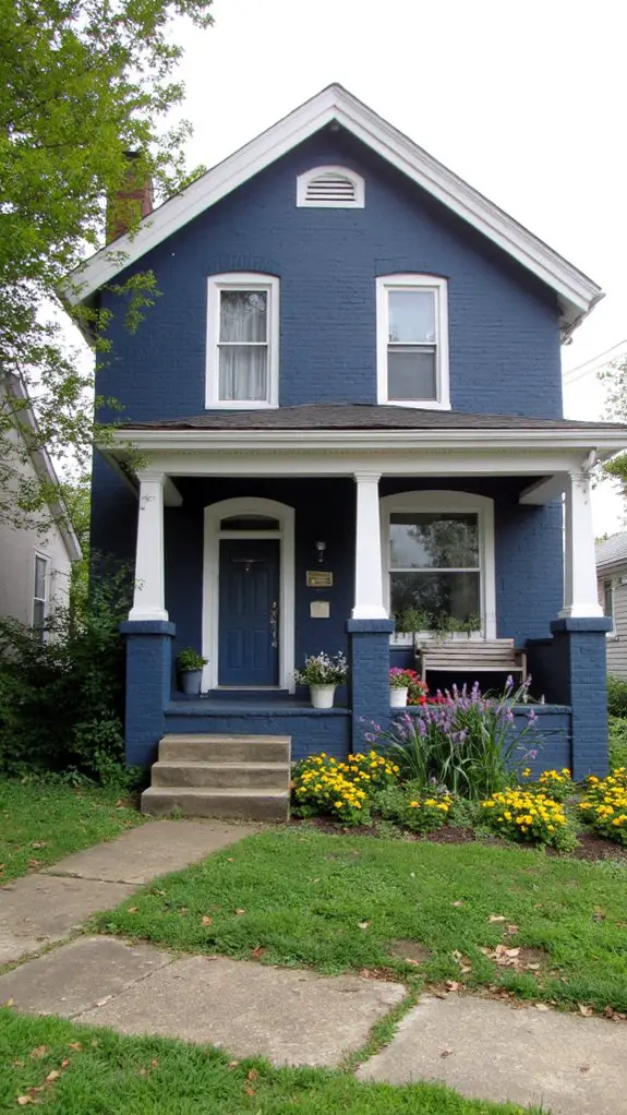 calm sophisticated exterior color