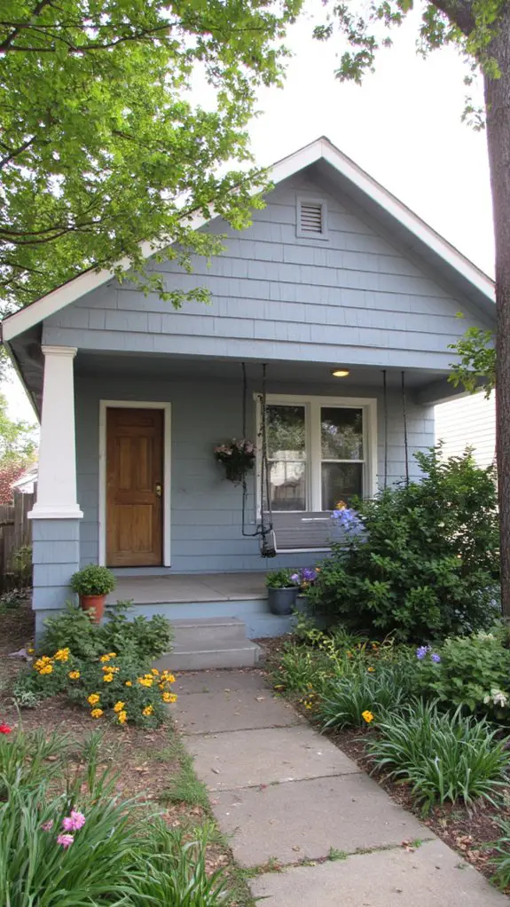 calm sophisticated exterior color