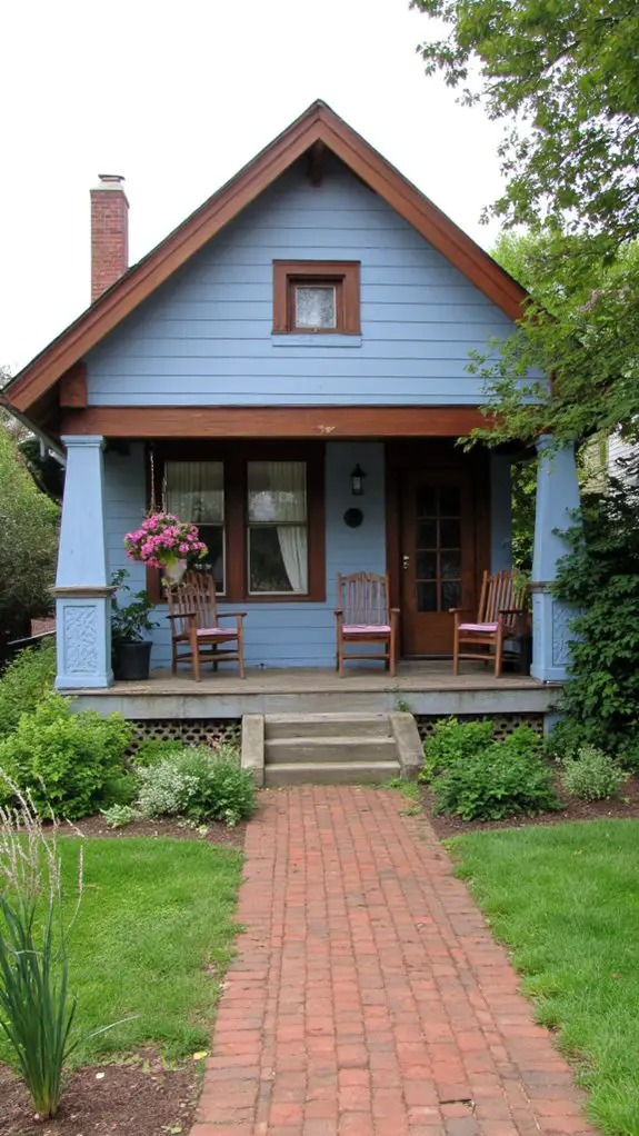 calming earthy color combination