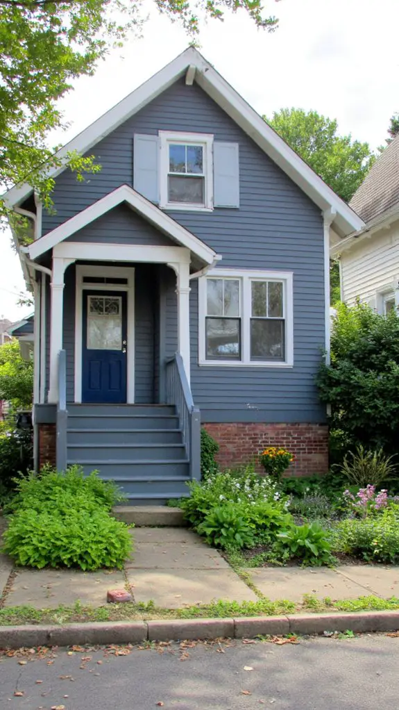 calming sophisticated exterior color