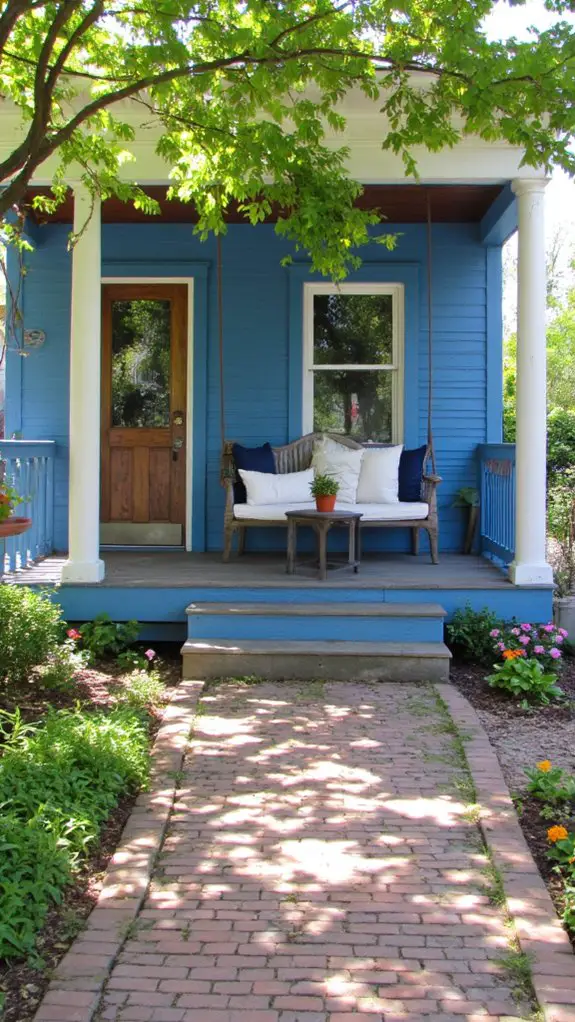 cerulean blue inviting retreat