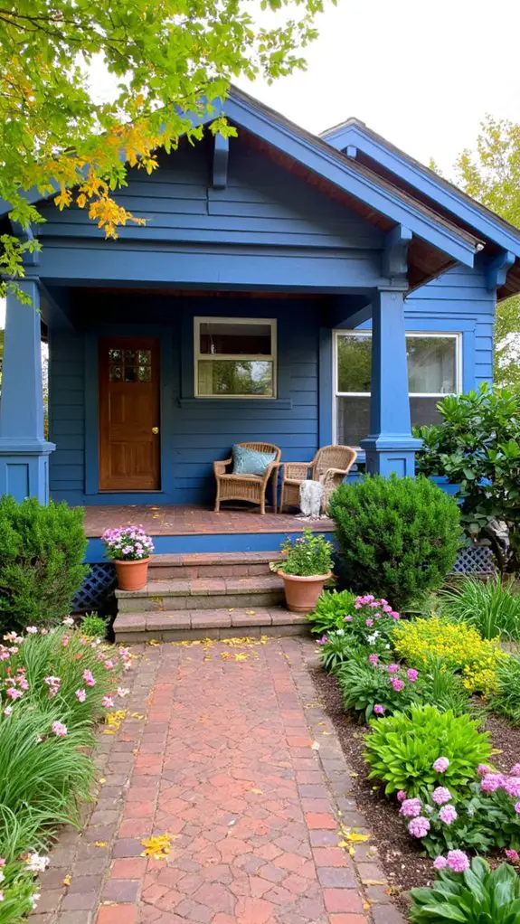 cerulean craftsman home warmth