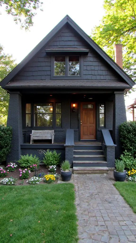 charcoal gray bold sophistication