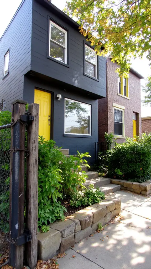 charcoal yellow artistic harmony