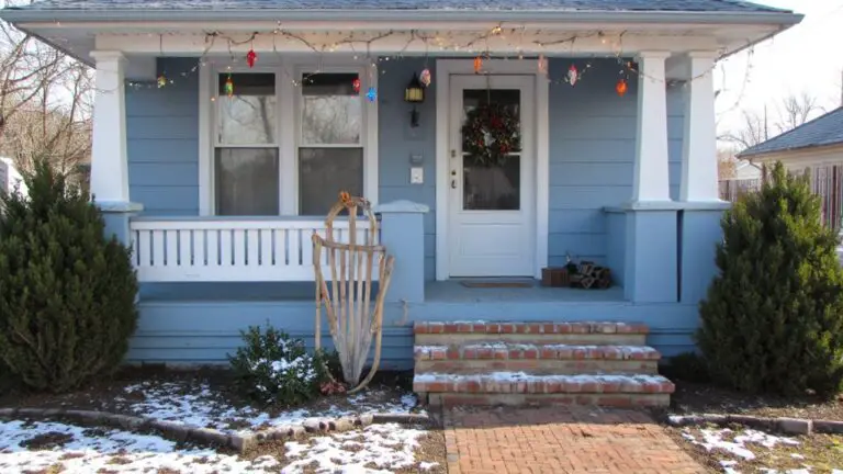 charming blue house decorations