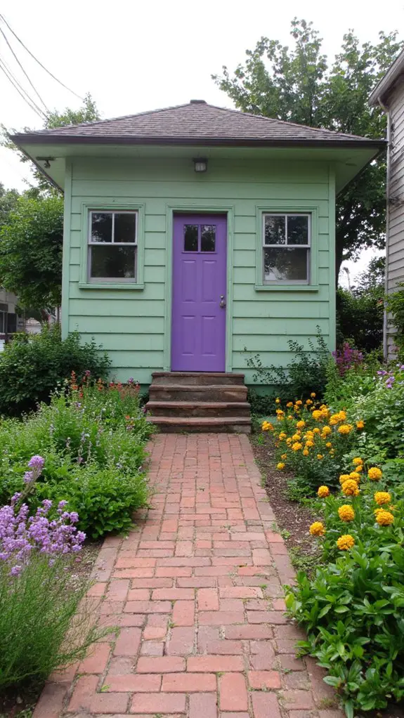 charming bungalow with contrast