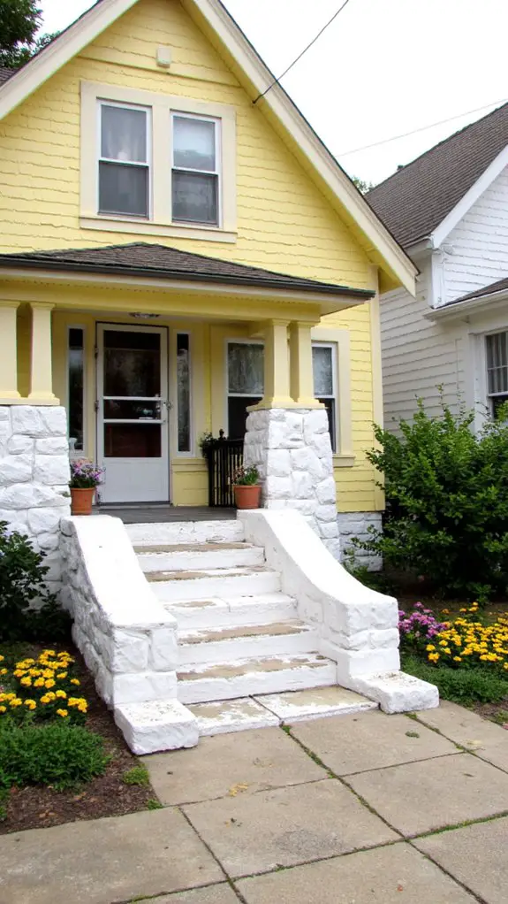 charming cape cod entrance