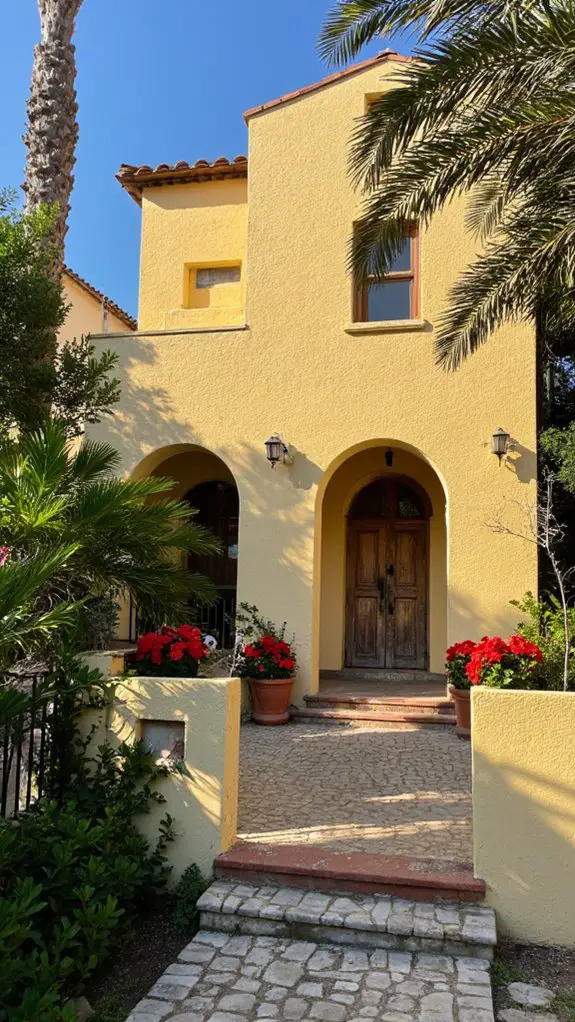 charming coastal mediterranean home