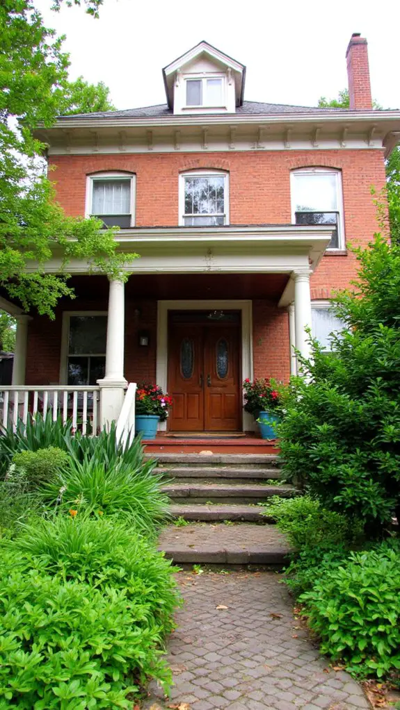 charming colonial with warmth