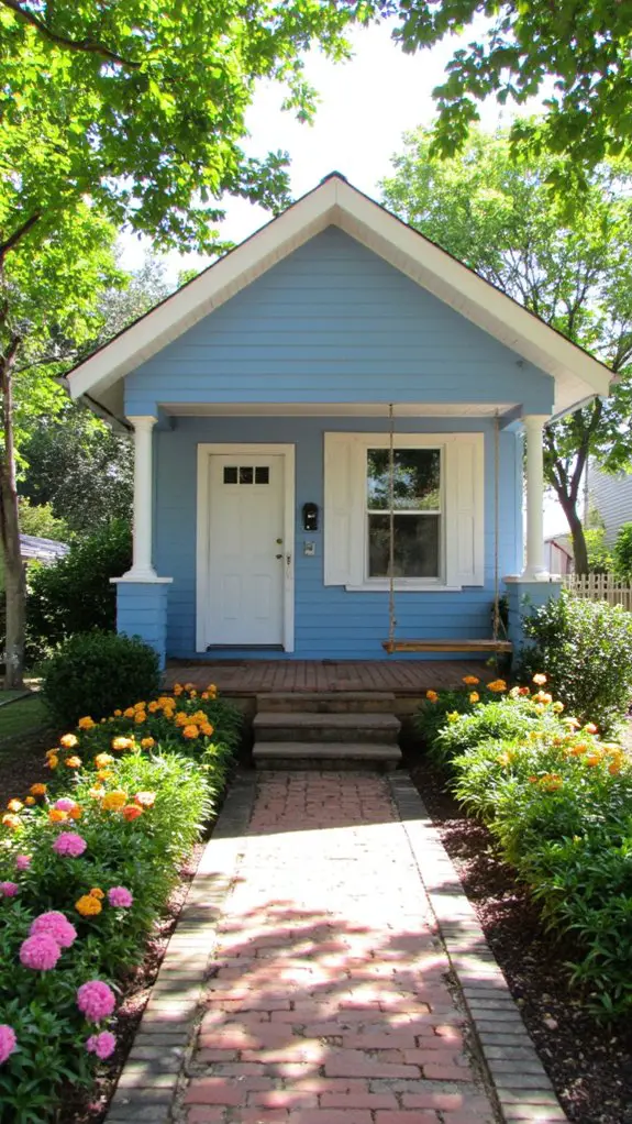 charming colorful architectural individuality