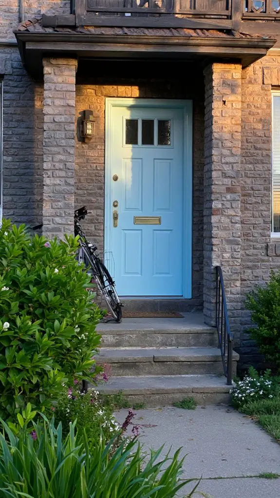 charming contrast of colors