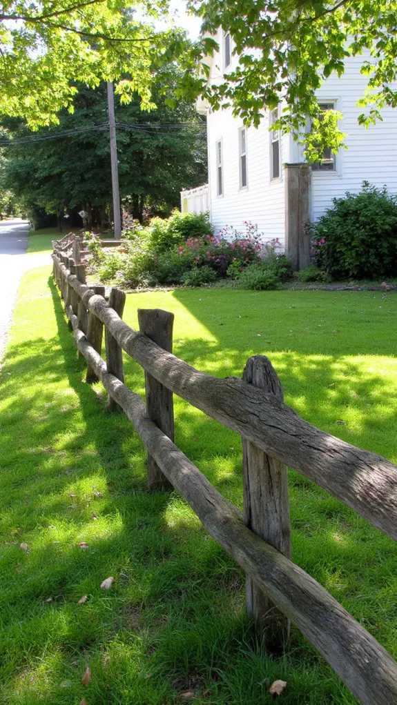 charming countryside fence aesthetic