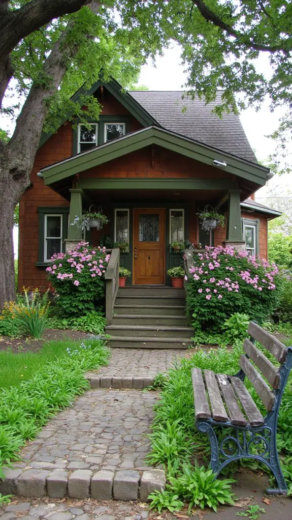 charming craftsman home details