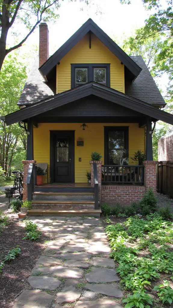 charming craftsman with charcoal