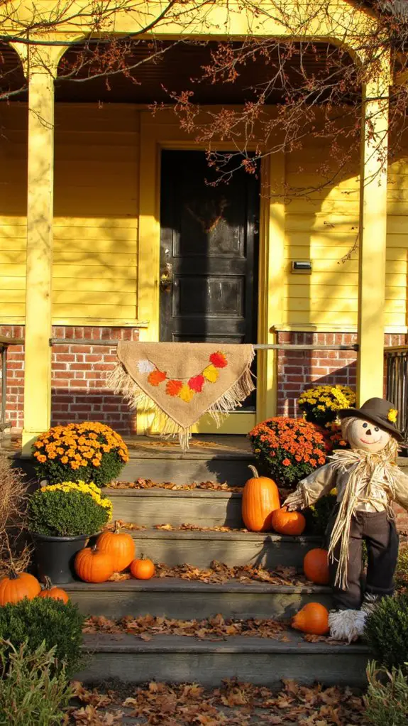 charming fall scarecrow decorations