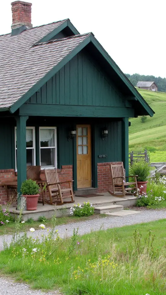 charming farmhouse in nature